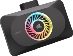 CORSAIR XG3 RGB h&uuml;briid GPU veeplokk - h&uuml;briidne kohandatud jahutus, &uuml;hildub 5080, 5070 Ti ja 5070 GPU-dega, 18 individuaalselt juhitavat RGB LED-i, iCUE LINK, integreeritud temperatuuriandur - must