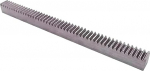 geraden Z&auml;hnen aus Stahl, Zahnstange aus Stahl mit geraden Z&auml;hnen for Industriemaschinen, Modul 2,5/3, mehrere Gr&ouml;&szlig;en(2.5M 20x20-1000mm)