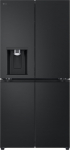 LG GML861EPPE Side by Side Slim Fridge, Class E, 506 L, Multi-Door Fridge with Freezer, Ice, Crushed Ice Water Dispenser with UV Nano, Total NoFrost, Smart Inverter Compressor, Wi-Fi
