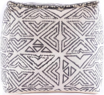 Mandala Life ART Bohemian Stool Cube Cover - 50 cm - Luxury, Artisan Room Decor Stool - Boho Chic Seating Area Ottoman