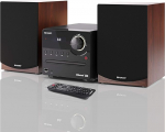 SHARP XLB512BR Micro Sound System 45W FM raadio Bluetooth USB CD MP3 pruun