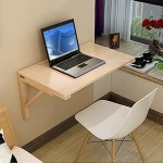 Kokkupandav seinalaua t&auml;ispuidust v&auml;ike ruumi s&auml;&auml;stev rippuvad riiulid ujuv kokkupandav laud k&ouml;&ouml;gi s&ouml;&ouml;gituba &otilde;ues aed m&auml;nni nurgas disain suurus L 50 x W