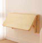 Multifunktionaler Wand-Klapptisch f&uuml;r B&uuml;ros, platzsparender Schreibtisch aus Holz, ideal f&uuml;r kompakte Bereiche, perfekte kleine B&uuml;rol&ouml;sung (suurus: 70 x 50 cm)