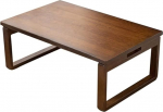 Faltbarer Couchtisch mit Erkerfenster, kleiner niedriger Tisch f&uuml;r Balkonchatten, robuster klappbarer Esstisch, kompakter Teetisch (Farbe C, suurus: 70 x 50 x 28,5 cm)