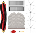 13 Pieces for Xiaomi Roborock S6 S60 S65 S5 Max S6 Max V S6 Pure Vacuum Cleaner Accessories 1 x Roller Brushes 2 x Filters 4 x Wipes 4 x Side Brushes 2 x Cleaning Tools