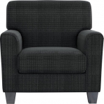 ZNSAYOTX Chair Covers for Living Room with Armrests, Non-Slip Stretchy Chair Slipcovers Spandex Sofa Armchair Slipcover Machine Washable Furniture Protector (Dark Grey, Chair), 2 Pack