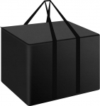 Hoiukott aiapadja kott veekindel 420D Oxfordi kangast tooli padjad istmepatjade hoiustamiseks aiapadja kaitsekate polsterduspadjadele must 80 x 80 x 60 cm