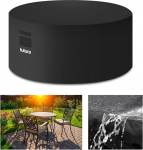 Futura k&otilde;rge kvaliteediga &uuml;mmargune aiam&ouml;&ouml;bel katab veekindel 190x80cm Heavy Duty 600D Oxford kangast v&auml;ljas tabel Patio Rattan aiam&ouml;&ouml;bel katab PVC vooderdatud &otilde;hu ventilatsiooni