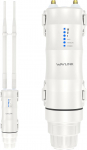 WAVLINK AC600 Outdoor Dual Band Repeater WiFi Access Point Repeater Ap-Mode Router WISP 2.4GHz 150Mbps + 5GHz 433Mbps Passiivne PoE mudel 100M Valge