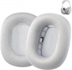 AHG Accessory House Global t&auml;iendatud asendusk&otilde;rvapadjad AirPods Max jaoks, mis &uuml;hilduvad Apple AirPods Max k&otilde;rvaklappidega (h&otilde;bedane) Silikooniga kaetud v&otilde;rk / k&otilde;rge tihedusega vaht / tugev magnet