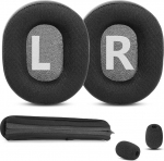 DowiTech hingavad ja vastupidavad asendusk&otilde;rvapadjad ja peapael, mis &uuml;hilduvad Roccat Khan Pro/Khan Aimo 7.1 k&otilde;rvaklappidega K&otilde;rvapadjad v&otilde;rkkanga ja m&auml;luvahuga