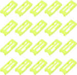 hankimise kaart 20 t&uuml;kki servo pikenduskaabli klambrid servokaabli ohutusliitmik juhtme juhtme luku lukuga RC auto lennuk paadi DIY Y adapteri kaabel kollane