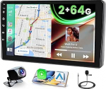 2+64G Android autoradio Fiat Panda 2003-2012 juhtmevaba Carplay & Android Car, 9-tolline IPS puuteekraaniga raadio koos Bluetooth/GPS/kaamera/FM/WiFi/SWC/26UI-ga