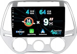 Android 14 autoraadio Hyundai I20 2010-2014 raadio koos GPS navigatsiooniga Carplay Android auto DSP Bluetooth Mirrorlink FM AM RDS kaamera 4G + 64G