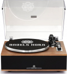 ANGELS HORN vin&uuml;&uuml;lplaadim&auml;ngija Bluetooth HiFi koos k&otilde;laritega Sisseehitatud fonov&otilde;imendi 33/45 RPM ja AT-3600L helisignaalim&auml;ngija