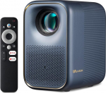 UVISION AllPlay Smart Beamer mit Google TV, Netflix-Lizenz, Full HD 1080p, WLAN & Bluetooth, Autofokus, automaatne trapetsikorrektuur, Dolby Audio, tragbar mit Tragetasche, f&uuml;r Innen- und Au&szlig;enbereich