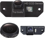 Dynavsal Night Vision 1280x720 Pixel 1000TV Lines Super Backup Camera, numbrim&auml;rgi valgus auto tagantvaate tagurduskaamera Ford Mondeo / Focus / C-Max / Focus Sedan (3 vagunit) / Focus (2 vagunit) jaoks