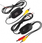 GBKDQQ Auto 2.4G traadita video saatja ja vastuv&otilde;tja, tagurduskaamera monitori traadita adapter 2.4 GHz traadita RCA video vastuv&otilde;tja saatja auto parkimisseade tagurduskaamera jaoks