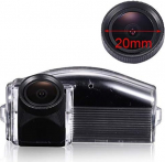 Kalakus auto tagurduskaamera integreeritud numbrim&auml;rgivalgusti &ouml;ine n&auml;gemine 170 &deg; nurga veekindel HD CCD tagantvaate kaamera parkimisabi Mazda 2 Mazda 3 2007-2009 jaoks