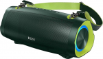 DOSS Extreme Boom Pro D100 Bluetooth-Lautsprecher mit 70 W kr&auml;ftigem Sound, Extra Bass, 24 tunni Spielzeit, Beat-Sync-Lichtern, Integrierter Powerbank, IPX6-wasserdicht - Outdoor, Camping (Gr&uuml;n )