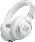 JBL Live 770 NC - Bluetooth k&otilde;rvaklapid adaptiivse m&uuml;rasummutusega - juhtmevabad k&otilde;rvaklapid JBL signatuurse heli ja h&auml;&auml;lassistendiga - pikk muusika nautimine kuni 65 tundi - Valge