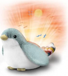 ZAZU Shally Sparrow p&auml;ikeseloojanguprojektor | L&otilde;&otilde;gastavad meloodiad | 3-astmeline uneprogramm | Hirmuandur | Lapselukk | Patarei abil | Ideaalne lastetuppa | 20 cm x 24 cm x 12 cm