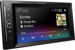 Pioneer DMH-A240BT 2-DIN multimediam&auml;ngija, l&uuml;hike paigalduss&uuml;gavus, 6,2-tolline ClearType puuteekraan, nutitelefoni &uuml;hendus, USB, Bluetooth, 13-bandiline graafiline ekvalaiser