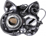 ThinkTop Steampunk Style Mask, Vintage Metallic Cyborg Masquerades mask Halloween Cosplay kost&uuml;&uuml;mide peo rekvisiitide jaoks