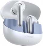JOYROOM FN2 FunPods 4 mikrofoniga ENC k&otilde;rvaklapid, EQ, Bluetooth 5.4, ANC m&uuml;rasummutus - valge