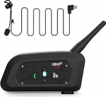 EJEAS V6C Professional Football Referee Bluetooth intercom peakomplekt, 800 m, 2 inimest, Full Duplex, samaaegne k&otilde;nelemine, jalgpalli ja k&auml;sipalli kohtunikele (1 tk)