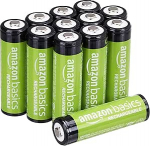 Amazon Basics 12 Pack AA NiMH laetavad patareid 2000mAh 1.2V kuni 1000x laetav eellaetud aku