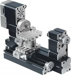 Leistungsstarke 60-W-Mini-Drehmasin Metall-DIY mit Sockel, 12.000 U/min, puidule, Weichmetalle, pleksiklaasile ja plastmassile.