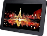 Digitaalne pildiraam 12-tolline LED 1280 x 800 HD elektrooniline raam Smart mitmekeelne kaugjuhtimispuldiga t&ouml;&ouml;laua aluse kell/ muusika/video/audio m&auml;ngija/eBook (EL pistik)