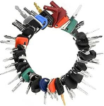 50-osaline rasketehnika v&otilde;tmekomplekt kasside ja ehitusmasinate jaoks, s&uuml;&uuml;taja asendamine, kvaliteetne metall roostekindla disainiga, sisaldab varukoopiaid duplikaate