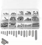 Schl&uuml;ssel-Set f&uuml;r Parallelantriebswellen, 175-teilig, Karbonstahl, mit flachen Stiften vom Typ A, 3 mm/4 mm/5 mm/6 mm, f&uuml;r Maschinenbauanwendungen