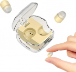 Unsichtbare Ohrh&ouml;rer, kabellos, klein, Mini-Ohrst&ouml;psel, Bluetooth 5.4, ENC, Ger&auml;uschunterdr&uuml;ckung, In-Ear-Kopfh&ouml;rer, versteckte Arbeits-Schlaf-Kopfh&ouml;rer f&uuml;r M&auml;nner und Frauen, Schlafen, Pendeln