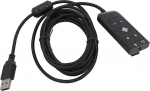 USB 3,5 mm pistikupesaga helikaardi adapter Kingston Cloud II m&auml;ngukomplekti 7.1 kanaliga USB helikaart PS5 jaoks seeria X S jaoks