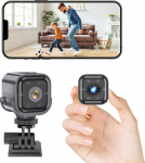 Anluomania Mini Camera 1080P HD WiFi (2.4 GHz), Indoor Surveillance Camera, Indoor Surveillance Camera, Security Camera, Live Transmission, Mobile Phone App, Motion Sensor, Night Vision, Cloud Storage