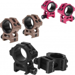WestHunter Optics Picatinny Rifle Scope Mounting Rings, 30 mm/25,4 mm Tactics Precision Rifle Scope Mounting | 36 mm / 29 mm keskmise k&otilde;rgusega