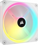 Corsair iCUE LINK QX140 RGB Magnetic Dome RGB ventilaator 140 mm valge