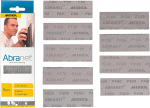 Mirka 9A-150-APRP 2 3/4-tolline ja 8-tolline abranet sortimentpakett, 1 tk P80 - P600
