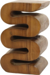 Oriental Galerie K&otilde;rvallaud K&otilde;rvallaud laud &Ouml;&ouml;laud Kaarev lillepeenar Snake Snake 51 cm Helepruun