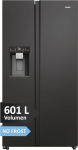 Haier Side-by-Side jahutuskombineeritud s&uuml;gavk&uuml;lmik HSW79F18DIPT I Side-by-Side k&uuml;lmik j&auml;&auml;kuubikute v&auml;ljastajaga, Total No Frost, Wi-Fi & App I 177,5 x 90,5 x 72,6 cm I 601 L netomaht ja fikseeritud vee&uuml;hendus I 177,5 x 90,5 x 72,6 cm I 601 L netomaht ja