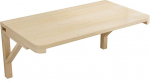 An der Wand montierter Klappschreibtisch f&uuml;r kleine R&auml;ume. Schwebende Werkbank aus Holz mit 100 kg Tragkraft. Ideal f&uuml;r K&uuml;che, Wohnung und Garage. Erh&auml;ltlich in den Gr&ouml;&szlig;en 50 x 30 cm, 60 x 4 cm.