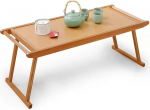 Kokkupandav madal laud, aknalaud, kohvilaud, v&auml;ike kohvilaud, r&otilde;dutee laud, t&auml;ispuidust teelaud, aknalaud (76 x 43 x 29 cm)