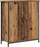 vidaXL Sideboard Reclaimed Wood 70 x 30 x 80 cm puidust komposiit stiilne k&uuml;ljepaneel, praktiline hoium&ouml;&ouml;bel, ristk&uuml;likukujuline elutuppa, kaasaegne disain puidust valmistatud