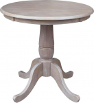 International Concepts &uuml;mmargune tualettlaud 30" 29" k&otilde;rge pestud taupe hall
