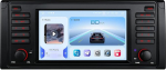 XTRONS Android 14 autoraadio Qualcomm 665 Octa Core 8+256GB BMW E39 M5 jaoks 7-tolline QLED IPS sisseehitatud 4G LTE Car Play Android auto HDMI v&auml;ljund WiFi GPS Bluetooth 5.0 Valikuline DAB OBD