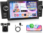 4G+64G Android autoraadio FIAT Punto 2005-2009 Linea 2007-2011, Motorsi Stereo Quad-Core Android 15 iOS Carplay Single Din autoraadio 32EQ GPS Bluetooth 5.0 WiFi UI FM/RDS Radio