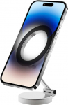 CGEAMDY magnetiline auto mobiiltelefoni hoidja, magnetiline mobiiltelefoni hoidja, 360&deg; p&ouml;&ouml;ramine, auto kinnitus universaalsele armatuurlauale, kokkupandav tsingisulamist auto kinnitus (h&otilde;bedane)
